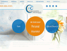 Tablet Screenshot of consultativeinsurance.com